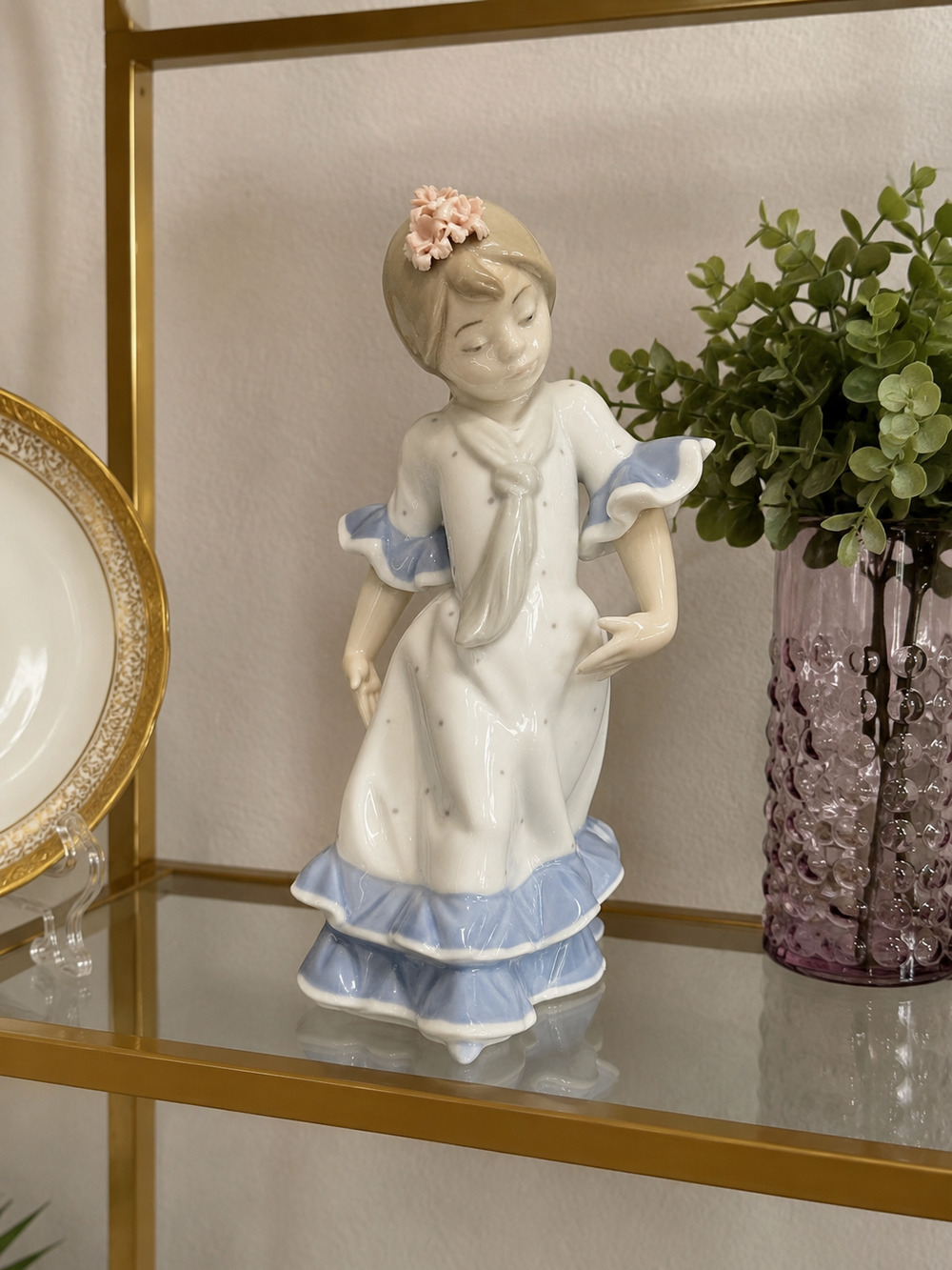 Retired Lladro #5193 Juanita Bailaorita Brazos Abajo Flamenco Dancer No Box